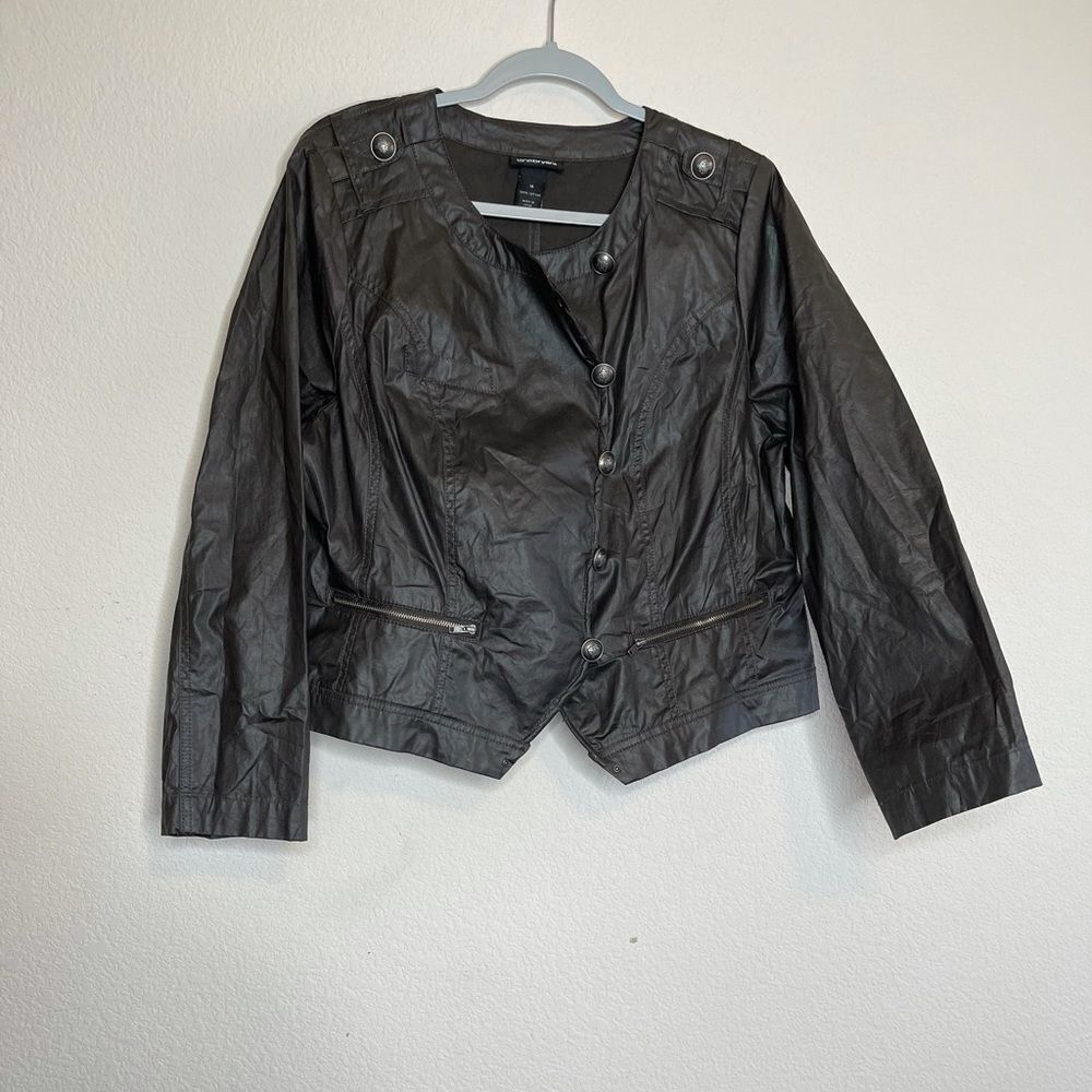 Lane Bryant wax coated jacket